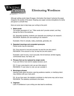 Eliminating Wordiness.Final
