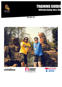 training guidelines - Heavy Metal Truants