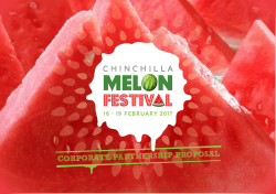 Chinchilla Melon Fest Proposal 2