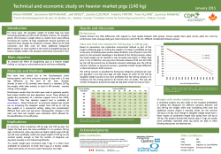 Technical and economic study on heavier market pigs (140 kg)
