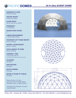 Geodesic Dome Tent