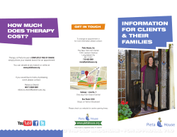 Pieta Inc. Brochure