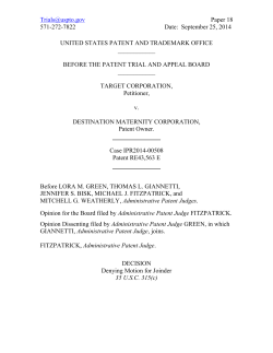 IPR 2014-00508, Paper 18