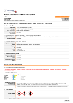 151103 Lyreco Permanent Marker C/Tip Black