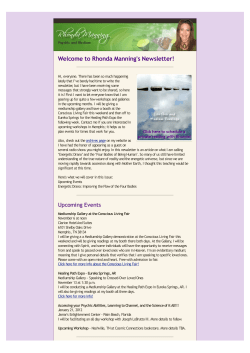 VIEW PDF - Psychic Medium Rhonda