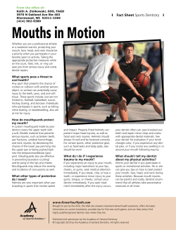 Mouths in Motion - Ziolkowski Dental