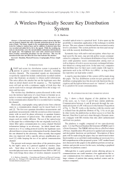 this PDF file - Brazilian Journal of Information Security