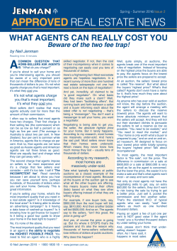 november newsletter - Knox Family Real Estate