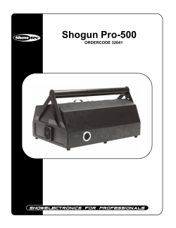 Shogun Pro-500