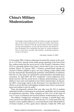 China`s Military Modernization - Peterson Institute for International