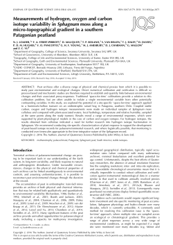 Measurements of hydrogen, oxygen and carbon isotope variability in