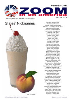 States` Nicknames