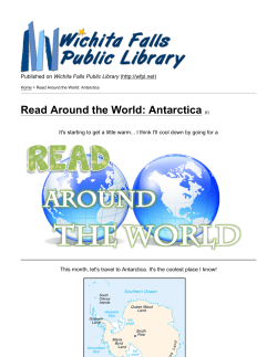 Read Around the World: Antarctica