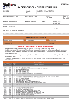 BACK2SCHOOL 2016 ORDER FORM.cdr