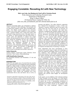 Engaging Constable: Revealing Art with New