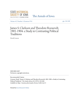 James S. Clarkson and Theodore Roosevelt, 1901