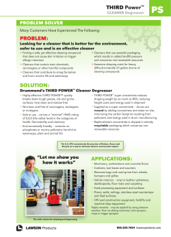 Third Power Cleaner Degreaser - Kent