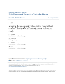 Imaging the complexity of an active normal fault system: The 1997