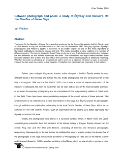Between photograph and poem: a study of