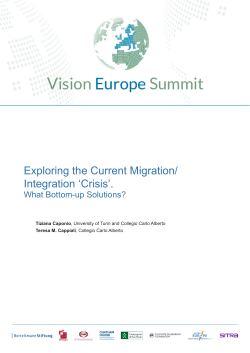 Exploring the current migration/integration `crisis`&mdash; what bottom