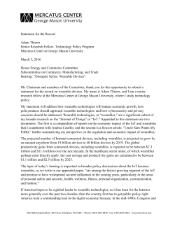 PDF - Mercatus Center