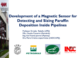 Development of a Magnetic Sensor for Detecting and Sizing Paraffin