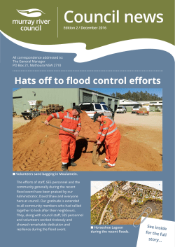 December 2016 edition - Murray River Council