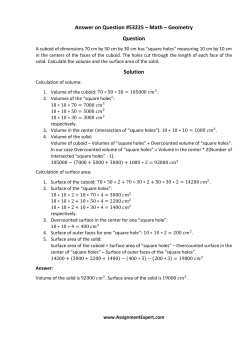 Answer on Question #53225 &ndash; Math &ndash; Geometry Question Solution
