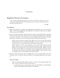 Causation