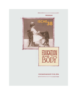 Here - International Standing Conference for the History of Education