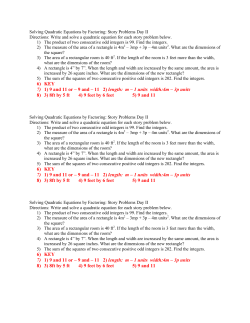 6) KEY 7) 1) 9 and 11 or &ndash; 9 and &ndash; 11 2) length: m &ndash; 1 units width:4m
