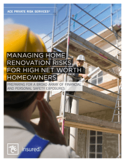 Managing Home Renovations