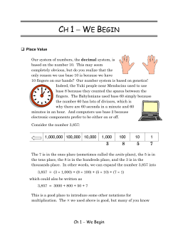 Ch 01 - Math With Steve