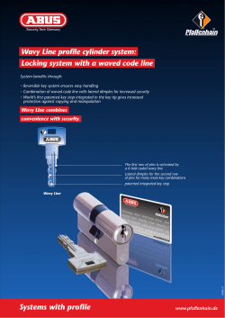 ABUS Wavy Line Pro official product broschure