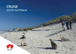 cruise - South Australian Tourism Commission