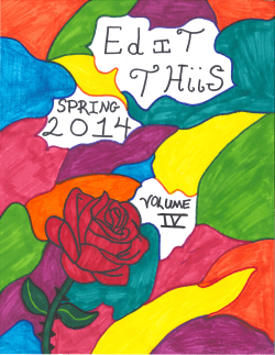 Managing Editor`s Note