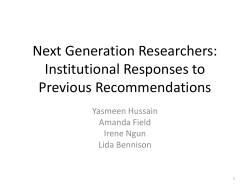 Diversity &ndash; Data &ndash; Early Career &ndash; Faculty &ndash; Staff Scientists