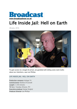 Life Inside Jail: Hell on Earth