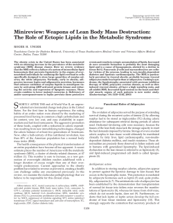 Minireview: Weapons of Lean Body Mass