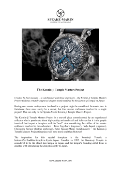 The Kennin-ji Temple Masters Project