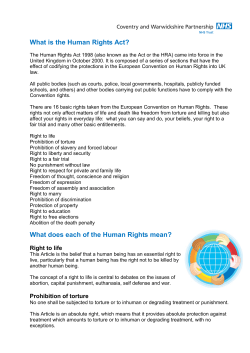Human Rights Act
