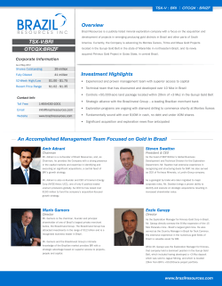 Investment Highlights An Accomplished