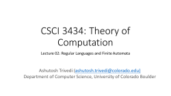 Slides - Computer Science - University of Colorado Boulder
