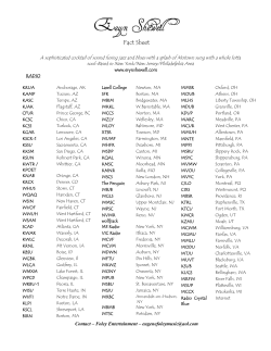 Fact Sheet - Eryn Shewell