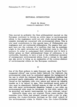 Editorial Introduction