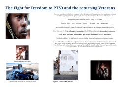 The Fight for Freedom to PTSD and the returning Veterans