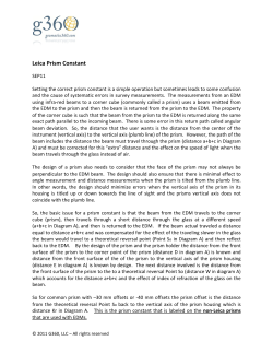 Leica Prism Constant - Townsquare Interactive