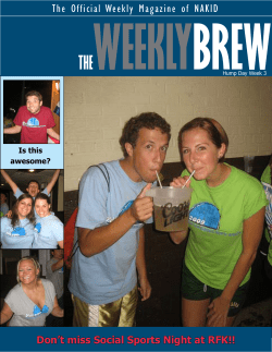 The Official Weekly Magazine of NAKID