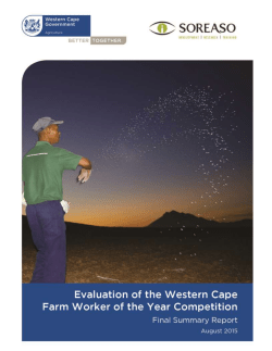 Farm worker competition
