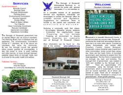 Resident Page - Borough of Roosevelt
